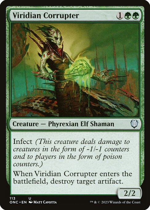 Viridian Corrupter highlighted card art