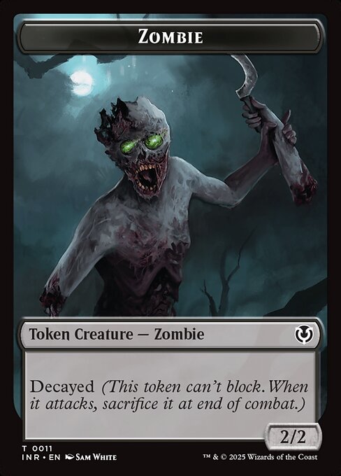 Zombie from Innistrad Remastered Tokens