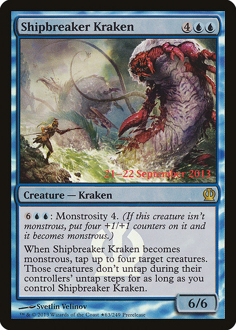 Shipbreaker Kraken from Theros Promos