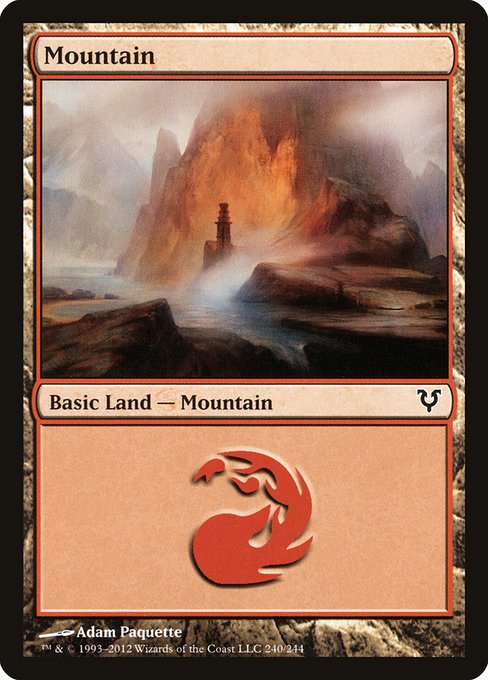 Mountain from Avacyn Restored