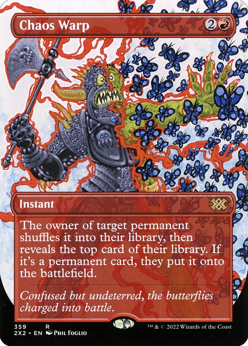 Chaos Warp from Double Masters 2022