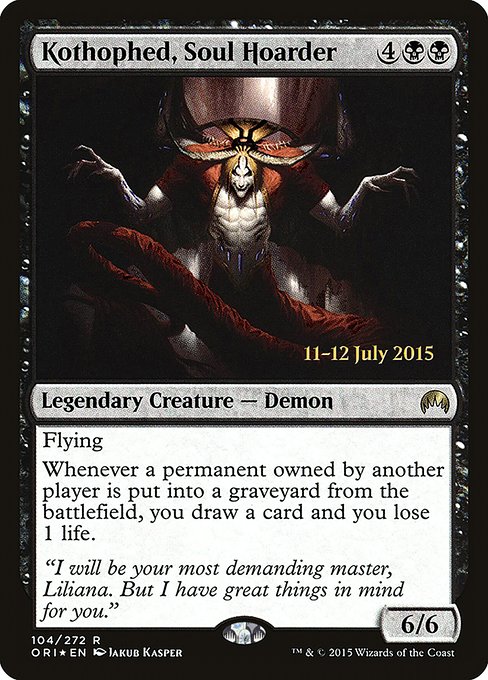 Kothophed, Soul Hoarder from Magic Origins Promos