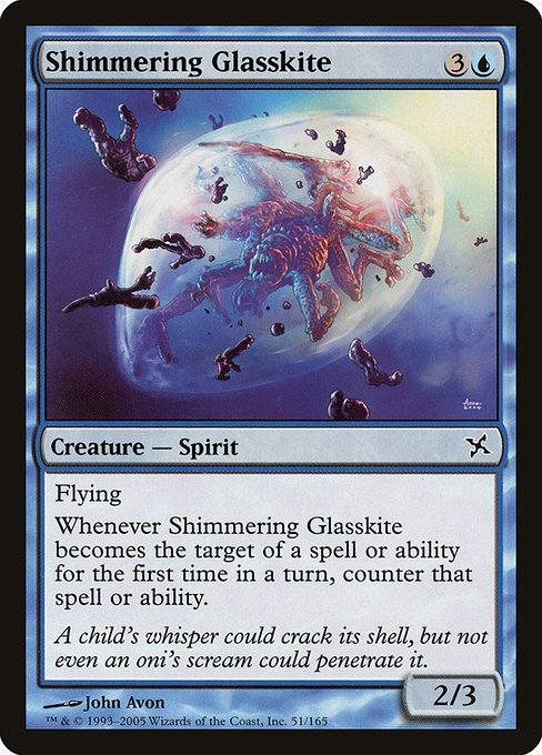 Shimmering Glasskite from Betrayers of Kamigawa