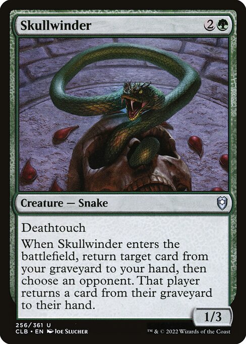 Skullwinder from Commander Legends: Battle for Baldur's Gate