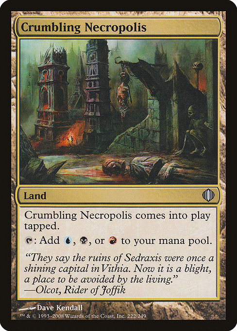 Crumbling Necropolis from Shards of Alara