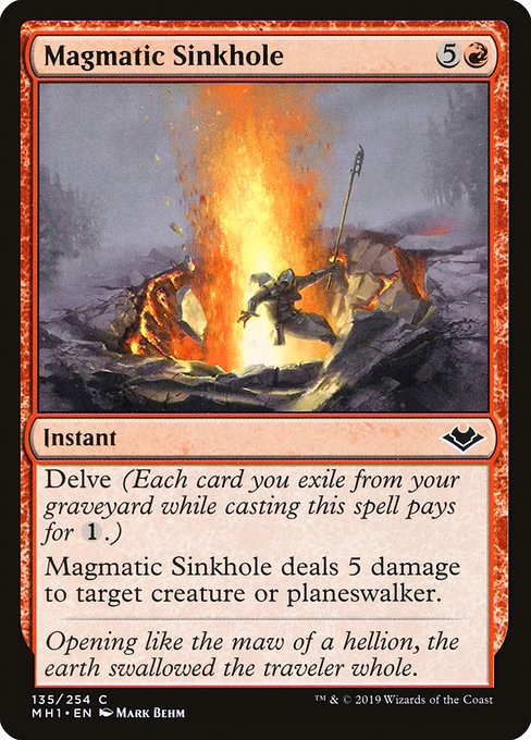 Magmatic Sinkhole from Modern Horizons