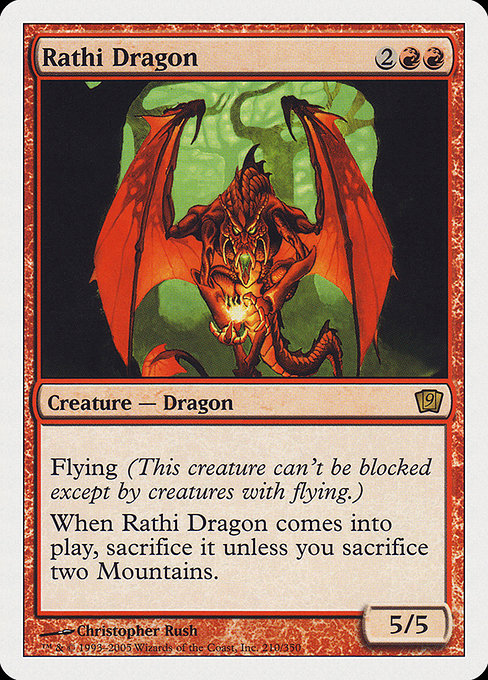 Rathi Dragon from Ninth Edition