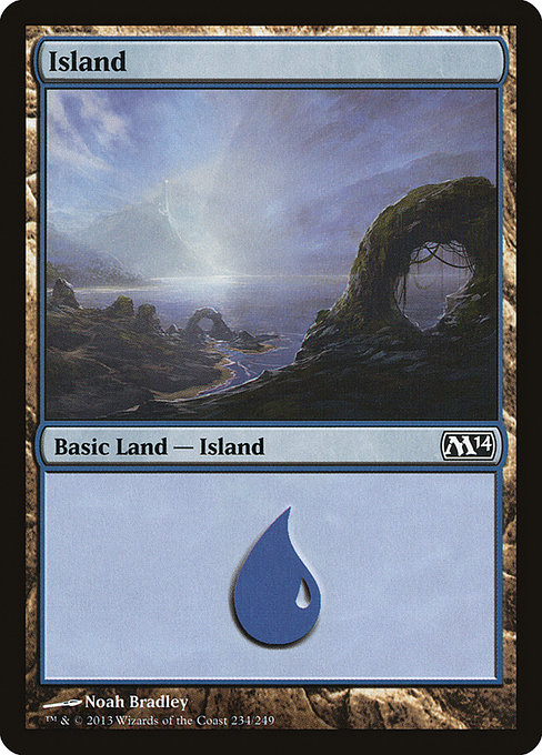 Island from Magic 2014