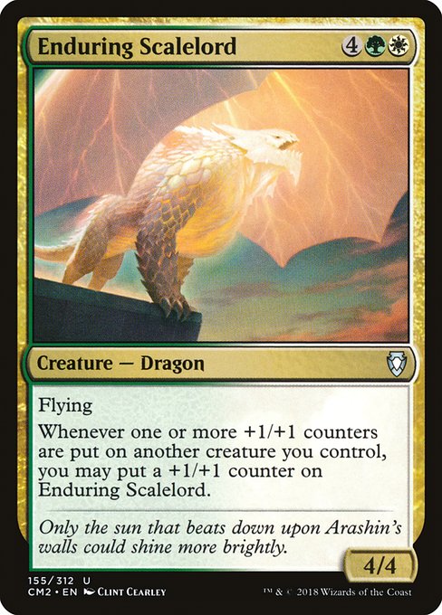 Enduring Scalelord from Commander Anthology Volume II