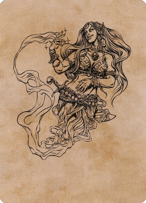 Djinni Windseer // Djinni Windseer from Adventures in the Forgotten Realms Art Series
