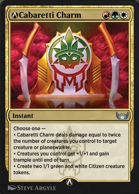 A-Cabaretti Charm highlighted card art