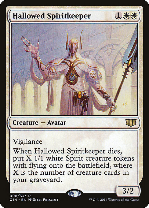 Hallowed Spiritkeeper from Commander 2014