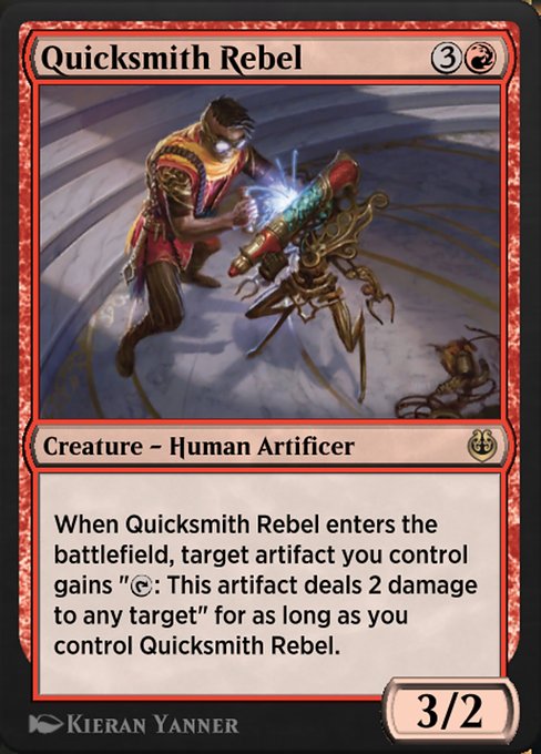 Quicksmith Rebel highlighted card art