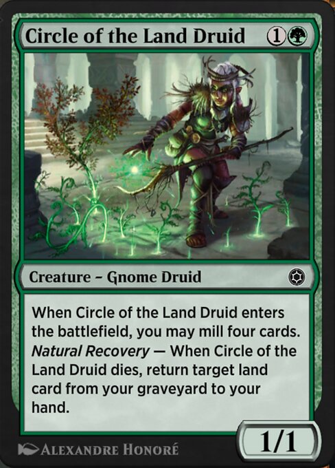 Circle of the Land Druid highlighted card art