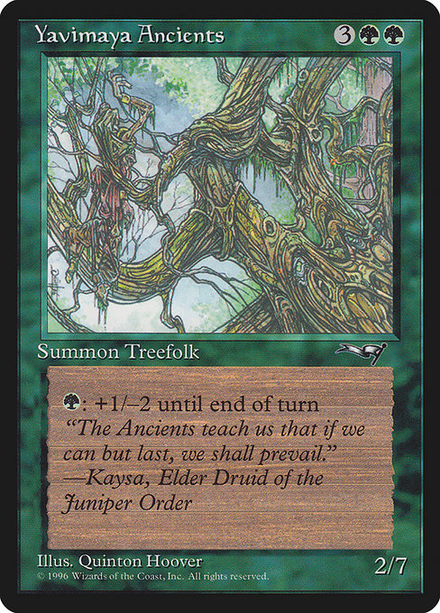 Yavimaya Ancients from Alliances