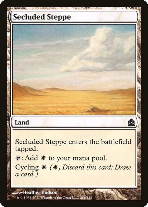 Secluded Steppe from Commander 2011