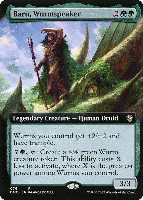 Baru, Wurmspeaker from Dominaria United Commander