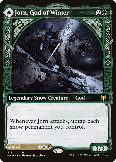 Jorn, God of Winter // Kaldring, the Rimestaff from Kaldheim