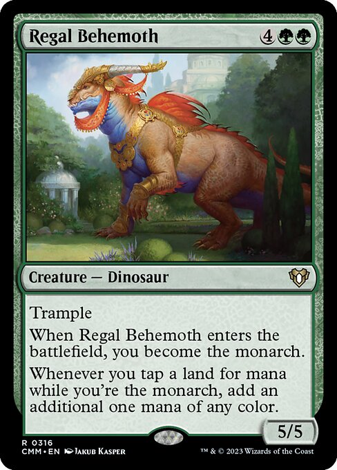 Regal Behemoth from Commander Masters