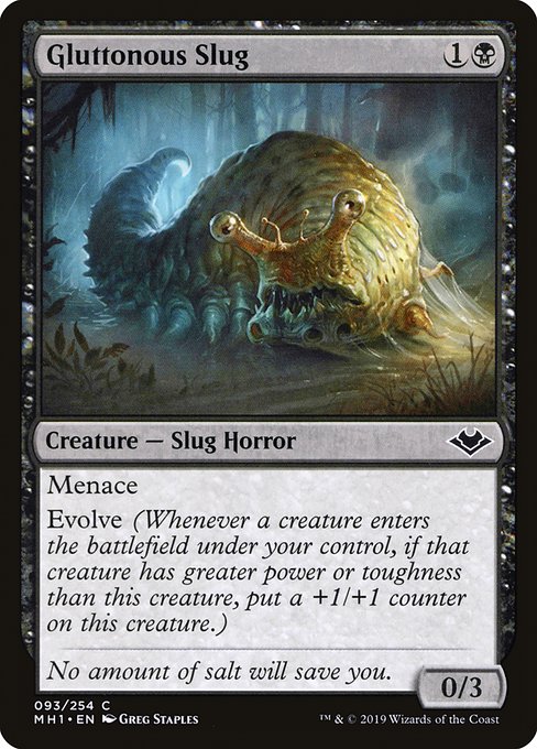 Gluttonous Slug highlighted card art
