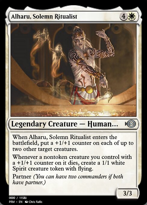 Alharu, Solemn Ritualist from Magic Online Promos