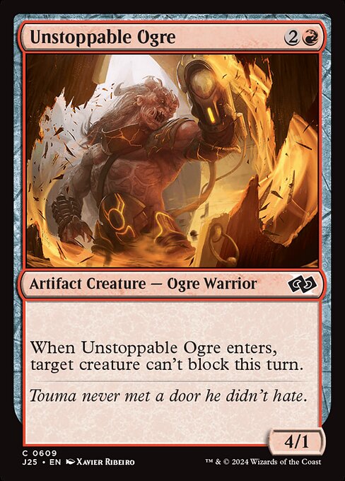 Unstoppable Ogre highlighted card art
