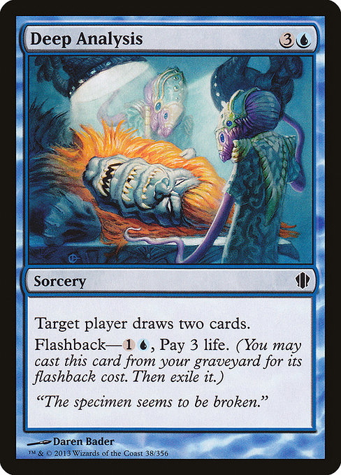 Deep Analysis from Commander 2013
