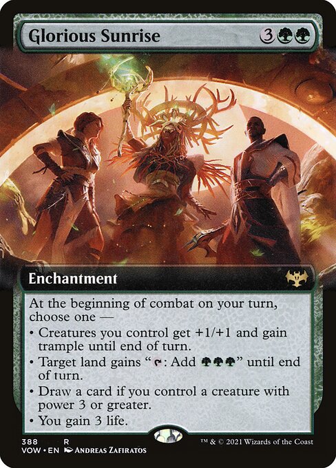 Glorious Sunrise from Innistrad: Crimson Vow