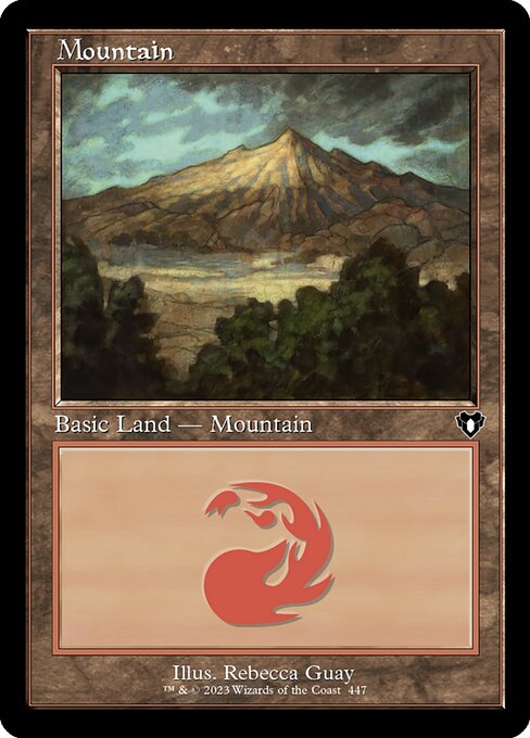 Mountain from Commander Masters