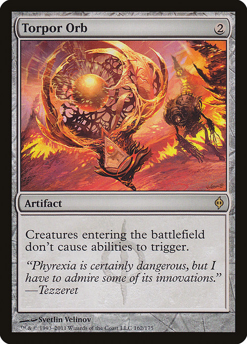 Torpor Orb from New Phyrexia