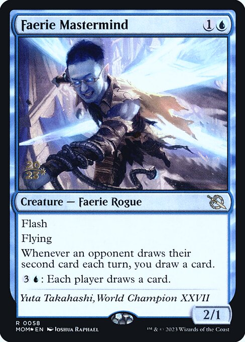 Faerie Mastermind from March of the Machine Promos