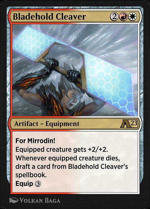Bladehold Cleaver highlighted card art
