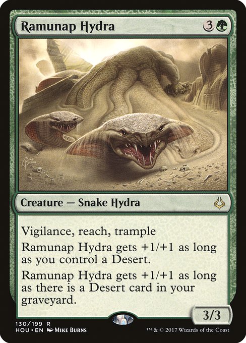 Ramunap Hydra highlighted card art