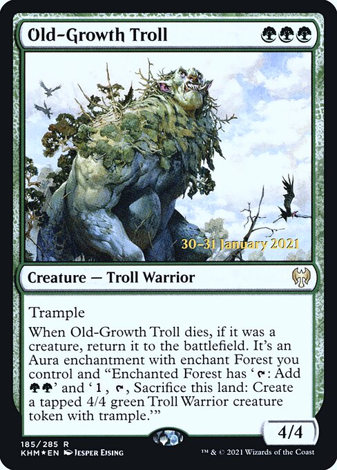 Old-Growth Troll from Kaldheim Promos
