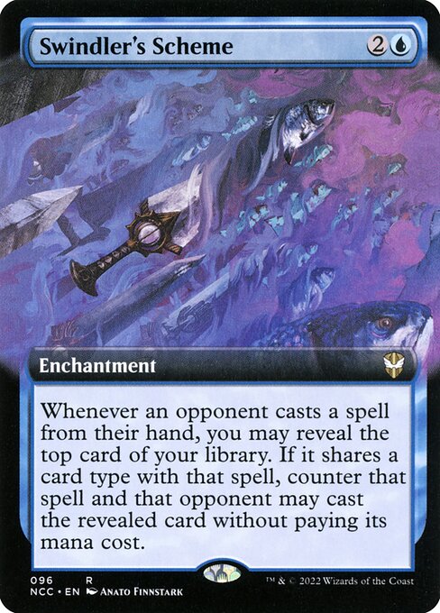 Swindler's Scheme highlighted card art
