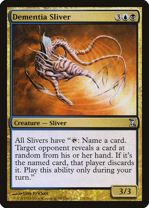 Dementia Sliver highlighted card art