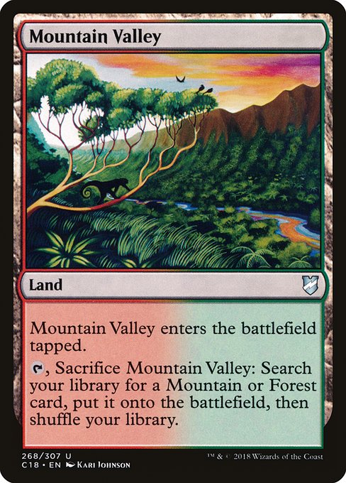 Mountain Valley from Commander 2018