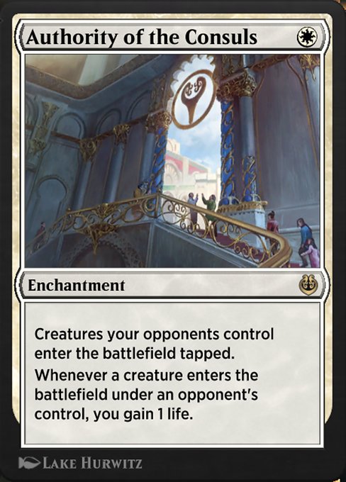 Authority of the Consuls from Kaladesh Remastered