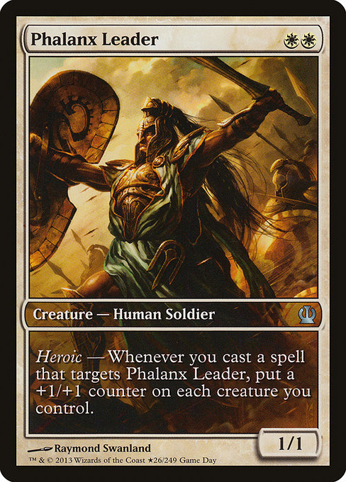 Phalanx Leader from Theros Promos