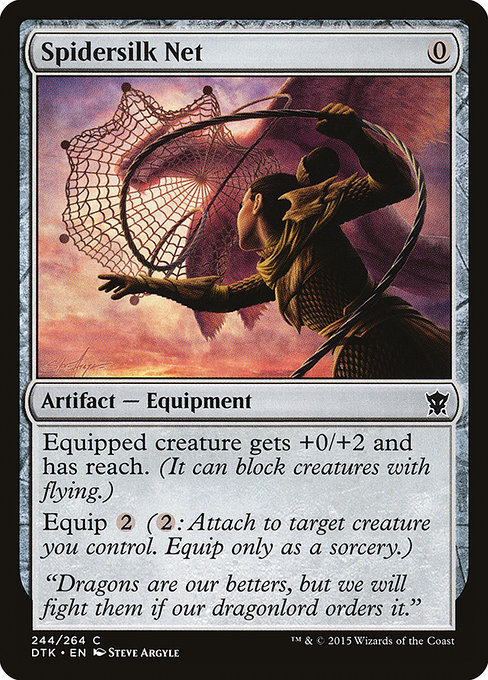 Spidersilk Net highlighted card art