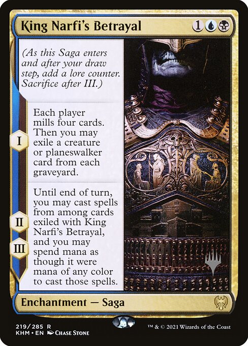 King Narfi's Betrayal from Kaldheim Promos