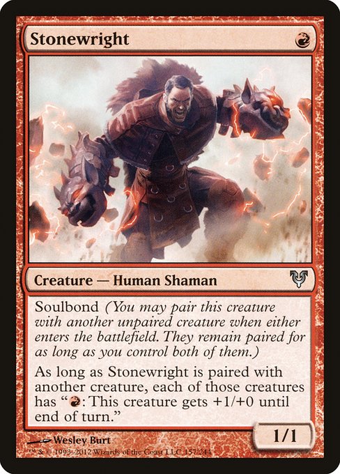 Stonewright highlighted card art
