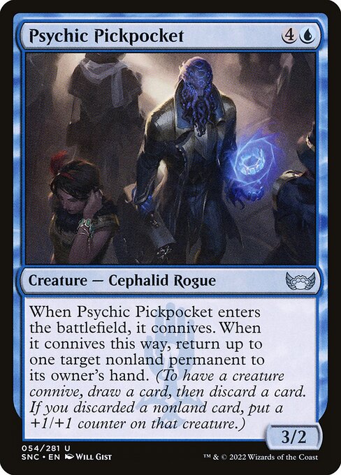 Psychic Pickpocket highlighted card art