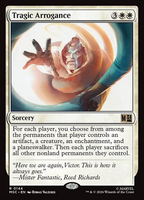 Tragic Arrogance from Marvel Super Heroes Commander
