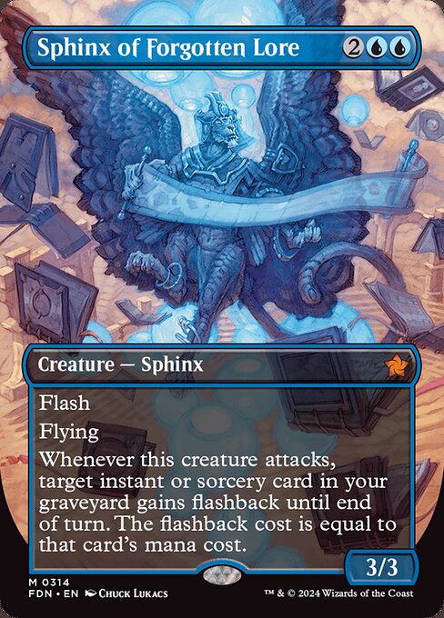 Sphinx of Forgotten Lore from Foundations