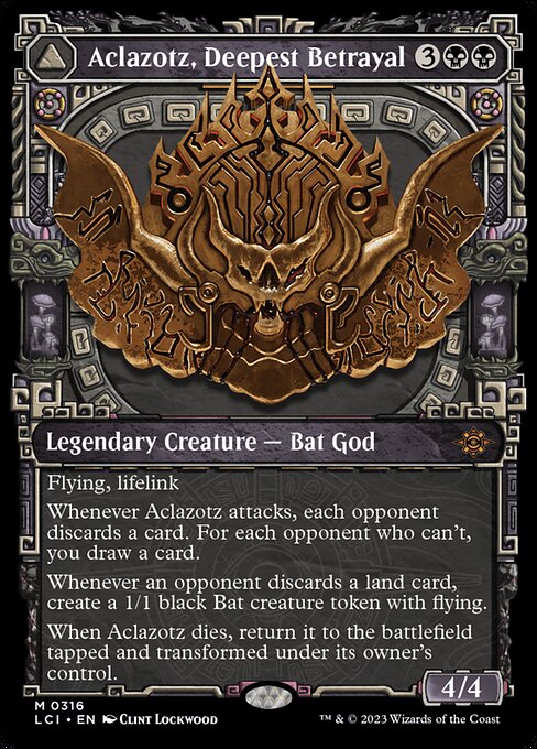 Aclazotz, Deepest Betrayal // Temple of the Dead from The Lost Caverns of Ixalan