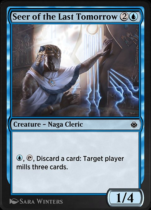 Seer of the Last Tomorrow highlighted card art