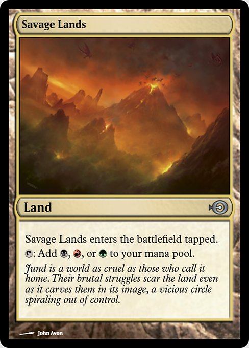 Savage Lands from Magic Online Promos