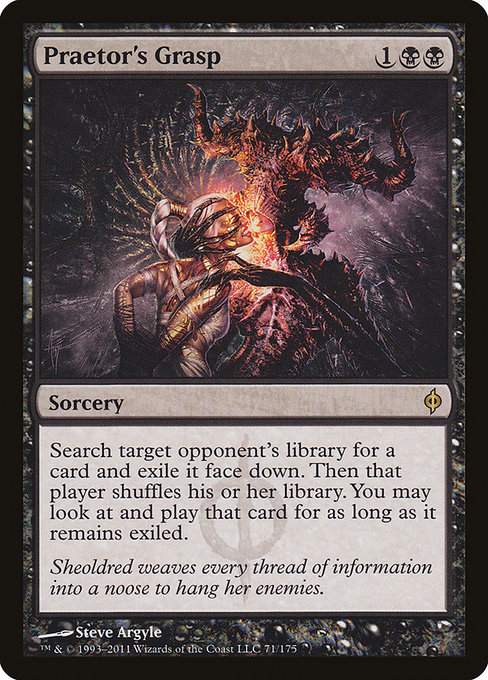 Praetor's Grasp from New Phyrexia