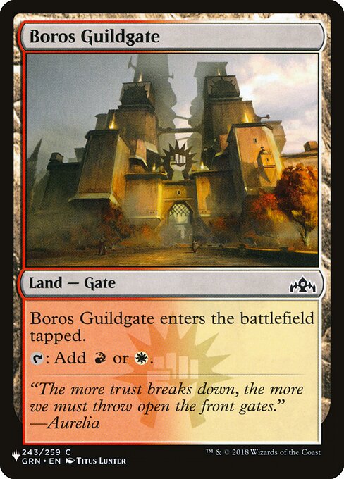 Boros Guildgate from The List